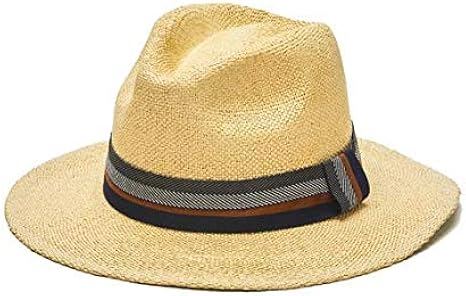 navy panama hat
