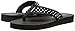 Skechers Women's Meditation Rhinestone Flip Flop, Black, 8 M US