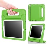 MoKo Case Fit iPad Mini 3/2/1, Kids Shock Proof Handle Light Weight Protective Stand Cover Fit Apple iPad Mini 1 (2012), iPad Mini 2 (2013), iPad Mini 3 (2014), GREEN (Not fit iPad Mini 4)