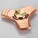 Fidget Spinner Metal, Woocon UFO Pure Copper Tri Hand Spinner, Customized Spinner Bearing Quiet Smooth Spin