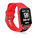 kwmobile Watch Band Compatible with Tomtom Adventurer/Runner 3/Spark 3/Golfer 2 - Watch Band Replacement Silicone Strap - Red