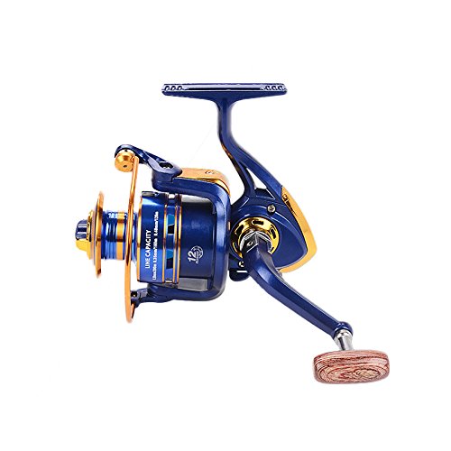 ZREAL Tragbare 12 + 1BB Kugellager Metall Spinning Boat Angelrolle Rad FH1000-FH7000 Serie – Bild 5