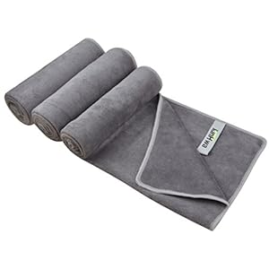 KinHwa Microfibre Sports Gym Towel For Men and Women Large Travel Towel Quick Dry Workout Sweat Towel For Gym