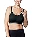 Bravado! Designs Women's Original Nursing Bra Double Plus, Black, Large