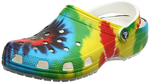 tie dye crocs mens 11