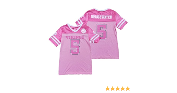 vikings pink jersey