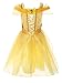 ReliBeauty Little Girl's Princess Belle Costume Dress up RB-G9169, 4T, Yellow