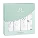 aden + anais Swaddle Blanket, Boutique Muslin Blankets for Girls & Boys, Baby Receiving Swaddles, Ideal Newborn & Infant Swaddling Set, Perfect Shower Gifts, 4 Pack, Night Sky