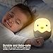Kids Night Lights for Bedroom: Baby Night Light, Cute Chick Night Light for Kids - Ideal Baby Gift for New Moms (USB Rechargeable Battery LED Lamp)