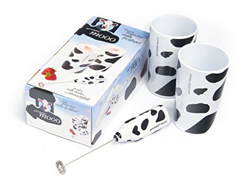 Click Here to See More Images aerolatte 0083 Aerolatte Mooo Gift Set, 16 oz, Multicolor