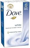 Dove White Beauty Bar, 4oz. 6 Count