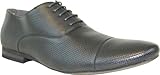 BRAVO Men's Dress Shoes BERTO-3 Fashion Oxford Style with a Round Cap Toe