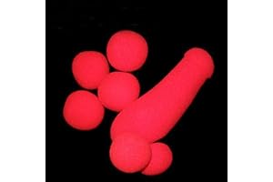 blue-ther Sponge Brother with 4 Red Sponge Balls Magic Tricks Funny Stage Street Illusion Gimmick Accessories Props Mentalism