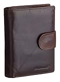 Admetus Men Soft Genuine Leather Card Holder Coin Purse Trifold Wallet gift Box 1