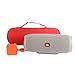 Khanka Hard Travel Case Replacement for JBL Charge 3 Waterproof Portable Wireless Bluetooth Speaker. Extra Room for Charger and USB Cable,Case Only.(Red)