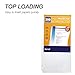 Samsill Sheet Protectors, 8.5x11 Inch Page Protectors for 3 Ring Binder, Super Heavy Duty, Clear Page Protector, Letter Size, Top Loading, Acid Free, 200 Pack