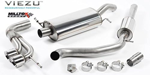 Milltek Sports performance exhaust for Ibiza Cupra and Bocanegra 1.4 TSI 180PS2010-2015 Cat-back