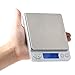 Gosund Portable Digital Kitchen Scale for Jewelry Backlit Display Refined Accuracy 0.1g/0.005oz Maximum Weight 3000g/105.82oz Stainless Steel (Silver)