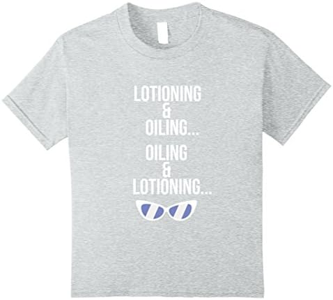 unisex-child Wendy Peffercorn Lotioning and Oiling T-Shirt Baseball 12 Heather Grey