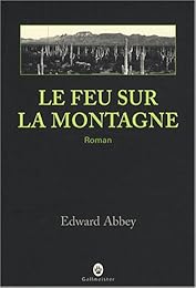 Le  feu sur la montagne