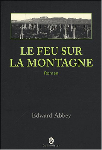 Le  feu sur la montagne