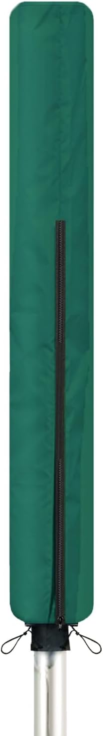 Flatro Rotary Washing Line Cover 165x15 cm Waterproof with Zip Green