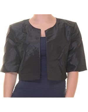 Calvin Klein Womens Hook/Eye Lined Bolero