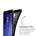 Galaxy J4 2018 Case, Zeking Brushed Texture Soft TPU Carbon Fiber Shock Resistant Phone case Anti-Scratch Flexible Full-Body Protective Cover for for Samsung Galaxy J4 (2018) (Black)