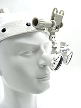 Hot Dental Surgical Loupes 3.5x Magnifier Binocular Glass w/ LED Headlight view 6