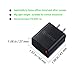 DGSUS Quick Charge 3.0 Fast Charger for Blackview BV6000 BV6000S BV5000 IP68 Waterproof Mobile Cell Phones - 18W Travel Rapid Wall Charger with Extra Long Extended Tip Micro USB Charging Cable