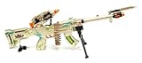 LilPals 27 Inch Rapid Fire Burning Spin 3 Toy Rifle – Machine Gun With Dazzling Electric Light, Amazing Electronic Sound & Unique Action