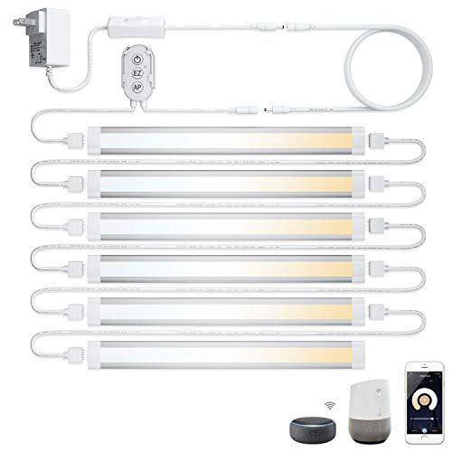 LED Smart Under Cabinet Lights Work with Alexa,Siri, Echo, Google Home (No Hub Required), 2700K to 6500K for Kitchen… - Image 3