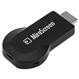 MiraScreen Dongle 1080P HDMI WiFi Display Adapter,Support DLNA Airplay Miracast Display Dongle with HDMI Plug for Smart Phones Notebook Tablet PC to HDTV Monitor