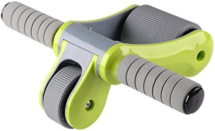 CNUALV Ab Roller Wheel Triangular Support Abdominal Roller Core Abdominal Trainers Workout Fitness Exerciser With Knee Pad Black For Body Fitness Strength Training Yoga Gym green