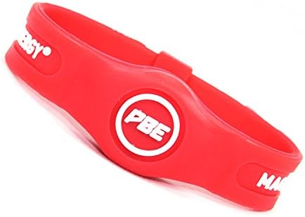 Power Balance Energy *NEW Magnetic Therapy Wristband Magnetic Field - 8 Colours! (Red/White, Small - 17.5cm)