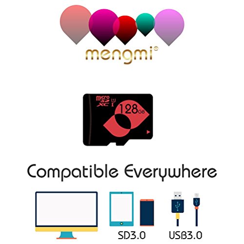 MENGMI-128GB-Micro-SD-Card-High-Capacity-microSDXC-Class-10-U1-Memory-Micro-SD-Card-128GB-with-microSD-to-SD-Adapter-for-PhoneDroneDash-Camera128GB-U1
