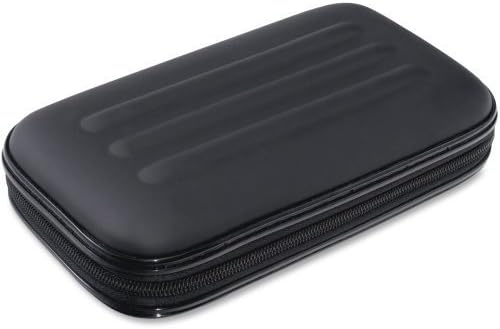 Advantus Large Soft-Sided Pencil Case - External Dimensions: 2" Width x 8.8" Depth x 5.3" Height - Fabric - Black - Pen/Pencil, Crayon, Scissors - 1 by Advantus