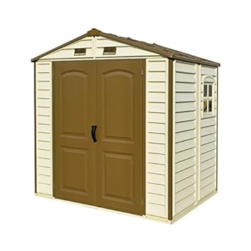 Duramax Storeall 8 X 6 Schuppen Beige Braun Amazon De