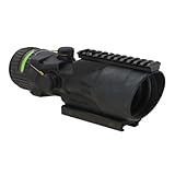 Trijicon ACOG 6 X 48 Scope Dual Illuminated Chevron .308 Ballistic Reticle, Green
