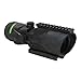 Trijicon ACOG 6 X 48 Scope Dual Illuminated Chevron .308 Ballistic Reticle, Green