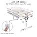 Laptop Bed Tray Table, Nearpow Adjustable Laptop Bed Stand, Portable Standing Table with Foldable Legs, Foldable Lap Tablet Table for Sofa Couch Floor - Medium Size