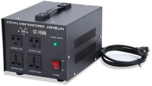 1500W Step Up And Down Transformer 110V/220V To 220V/110V Voltage Converter