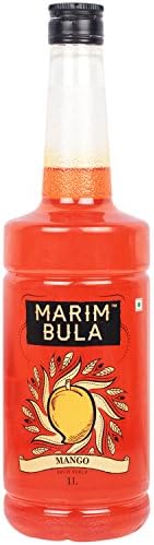 Marimbula Fruit Syrup, Mango, 1000 ML