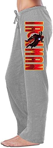 Women's Iron Man Sweatpants Ash Size L