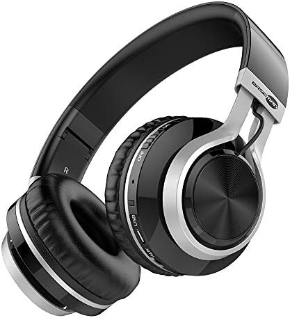 REETEC Wireless Headphones V4.2 Bluetooth Over Ear Headsets with Microphone Hi-Fi Deep Bass Foldable Lightweight Stereo Earphones for iPhone, iPad, iPod, Mp3 players, Tablets and More