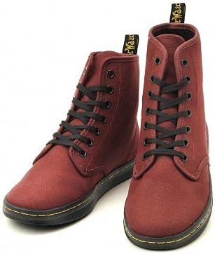 Amazon ドクターマーチン レディース エクレクティック ショーディッチ 7ホール ブーツ ハイカット Ecletic Shoreditch 7eye Boot チェリーレッド 25 0cm ブーツ ブーティ