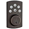 Kwikset 99070-103 Powerbolt 2 Door Lock Single Cylinder Electronic Keyless Entry Deadbolt Featuring SmartKey Security in…