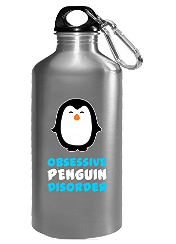 This Gift Rocks !obsessive Penguin Disorder Cute Animal Gift - Water Bottle