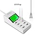 USB Charger Power Strip,Peralng 8 Ports USB Travel Charger Desktop Multi Universal Super Charging Strips station Power Adapter Intelligent Security Multifunction Protection