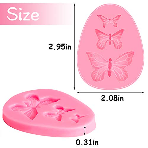 1 Butterfly+Chocolate+Non+stick+Decorating+Butterflies